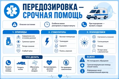 Помощь при передозировке в Яхроме